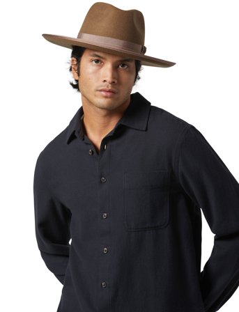 Brixton Reno Fedora - Brown - S
