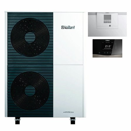 Pompa di calore aria-acqua Vaillant aroTHERM plus VWL 155/6 15 kW 230 V monofase monoblocco R290 A++ ad alta temperatura