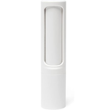 Fnullfjerner, genanvendelig tøjbørste, fjerner af dyrehår, rejsestørrelse, selvrensende, roterende tømningsfunktion.