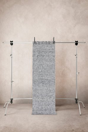 Jotex - Glattvevd Teppe Polyester/Polyester Lys grå MONTUNA - Kjøp Utendørstepper hos Jotex