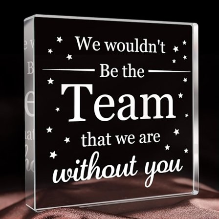 Boss Gaver til Kvinder, Medarbejder Anerkendelse Gaver, Boss Anerkendelse Gaver, Tak Kontorindretning Akryl Plakette