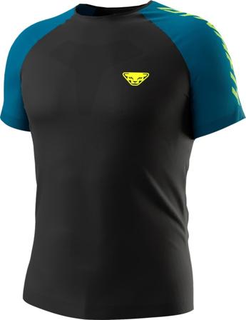 Dynafit Men's Ultra S-Tech Shirt Men Short sleeved fitness sweater Black S/M