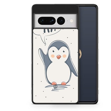 Bjornberry Skal Google Pixel 7 Pro - Söt Pingvin