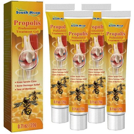 2025 New Zealandsk Bivenom Ledpleje Gel, Bivenom Kropsmassage Gel, Propolis Behandlingsgel