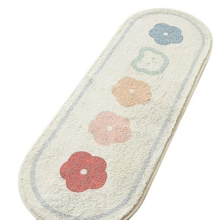 Söt Djurtecknad Oval Matta Områdesmatta Dörrmatta Dörrmatta Inomhus Tvättad Halksäker Absorberande Matta Lämplig För Golv, Kök, Badrum, Sänka, Tvät