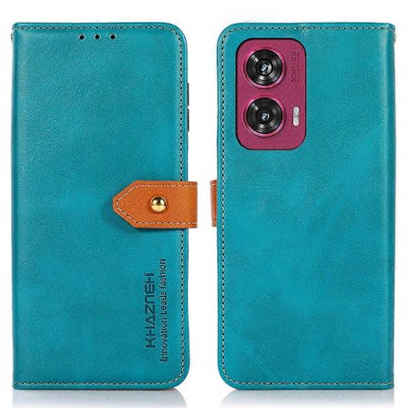 För Motorola Edge 50 Fusion 5G Mobilskal PU Läder Korthållare Magnetiskt Fodral