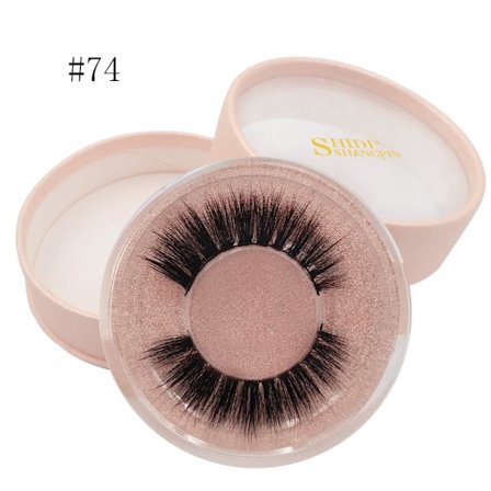 Patie-Minerals 3D-Lösögonfransar av Minkhår