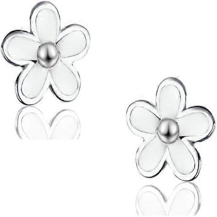 925 Sterling Sølv Blomster Ørestikker til Kvinder Små Ørestikker Daisy Øreringe Små Øreringe