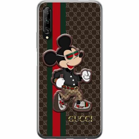 Huawei P Smart Pro 2019 Genomskinligt Skal Cc Happy Mouse