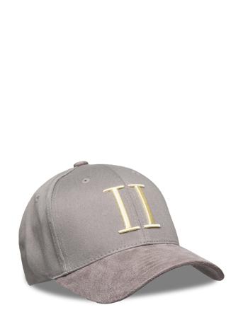 Baseball Cap Suede Ii Accessories Headwear Caps Grå Les Deux