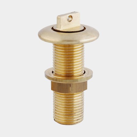 Drain plug / bilge plug boat Maestrini Through Bilge Outlet, through-hull, brass, 3/4" (19 mm)
