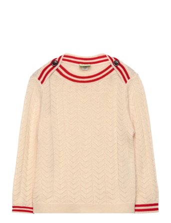 FUB Baby Zigzag Blouse - Cream - 86