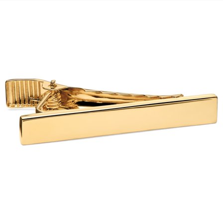Gold 925s Short Classic Tie Clip for Men - Tie clips for skinny ties