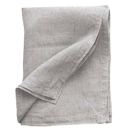 Tell me more Dug i hør 145 x 270 cm, pinstripe | KitchenOne