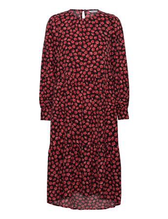 Mschmakesa Dress Aop MSCH Copenhagen Red