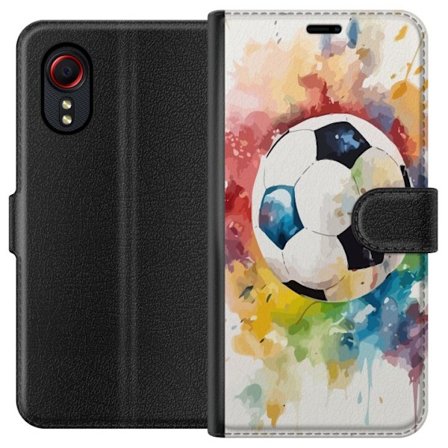 Kompatibelt Lommeboketui til Samsung Galaxy Xcover 5 Fotball