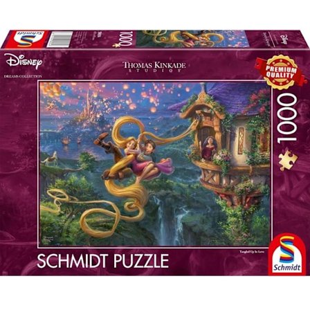 Pussel 1000 bitar Rapunzel -