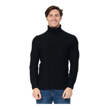 Gran Sasso, Turtlenecks Czarny, Mężczyzna, Rozmiar: M