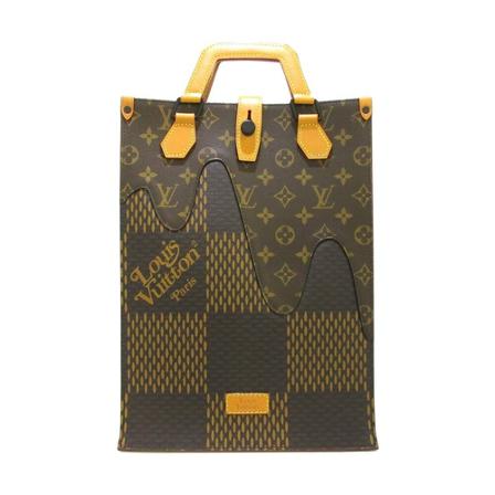 Louis Vuitton Vintage, Tote Bags Bruin, Dames, Maat:ONE Size
