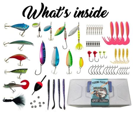 Fiskeriudstyr Julekalender Fiskeriudstyr Æske Julekalender