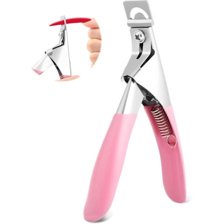 Akryl negleklipper - Profesjonell negleklipper i rustfritt stål, verktøy for salong- og hjemmemanikyr