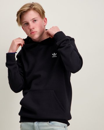 Adidas Originals HOODIE Czarny Bluzy z kapturem Chłopiec - Kids Brand Store