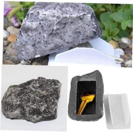 Tekokivi piilota avainlaatikko ulkoilman piilotettu turvallinen säilytyslaatikko