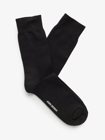 John Henric Men's Schwarze Socken Size Onesize