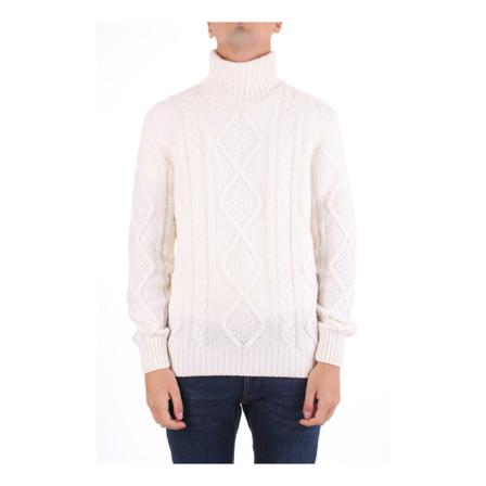 Tagliatore, Turtlenecks Beżowy, Mężczyzna, Rozmiar: M