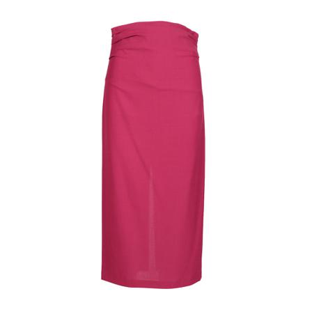 Semicouture - Midikjolar - Rosa - Dam - Storlek: L, Dam, Storlek: L