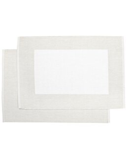 Bordbrikke Poppy 2-pk Lin