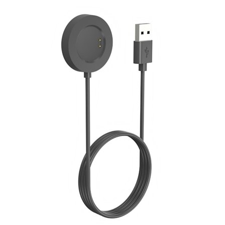Magnetisk strømadapter laderstativbase USB hurtigladekabel kompatibel med Dizo Watch/Watch Pro Smartwatch Slitesterk