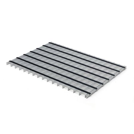 Entrématte gitter/gummi, 990x790 mm
