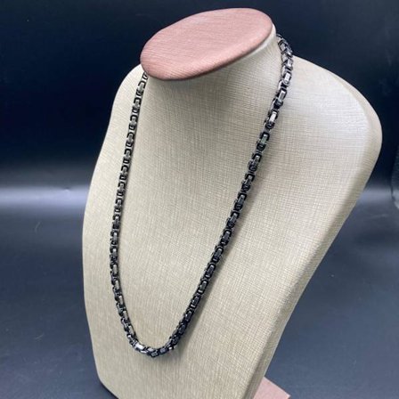 Bysantinsk Halsband Halskedja kejsarlänk B 5 mm L 60 cm