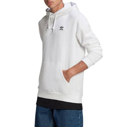 Adidas Originals Men; Trefoil Essentials Hoodie , Wit , Heren , Maat: 2XL