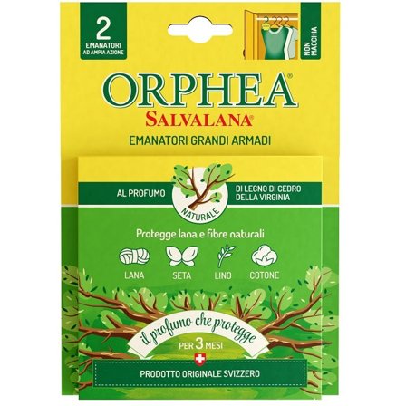 Orphea 2 Emanatori Grandi Armadi Al Profumo Di Legno Cedro