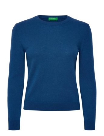 United Colors of Benetton Sweater L/S - Blue - S