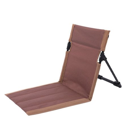 Sammenklappelig Strandstol Integreret Ryglæn Stol BRUN