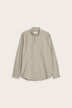 Kappahl | Oxfordpaita regular fit | Melaarattu ruskea