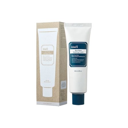 KLAIRS Rich Moist Soothing Cream 60 ml - koncentrerad fuktgivande kräm