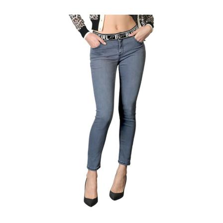 Blugirl, Skinny Jeans Blauw, Dames, Maat:W28