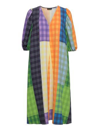 Mavelin, 1429 Structure Stretch Dresses Cocktail Dresses Multi/mönstrad STINE GOYA