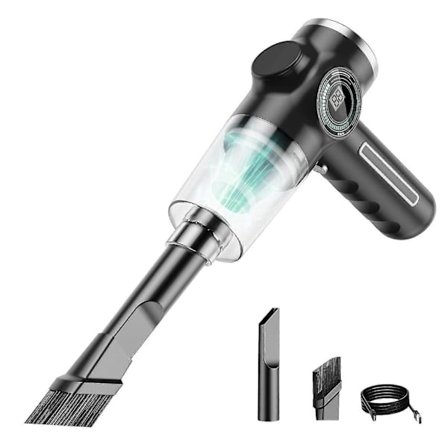 Håndholdt Støvsuger med Kraftig Motor Lavt Støynivå Sterk Sugeevne Oppladbar Trådløs Bil Støvsuger Støvfjerner