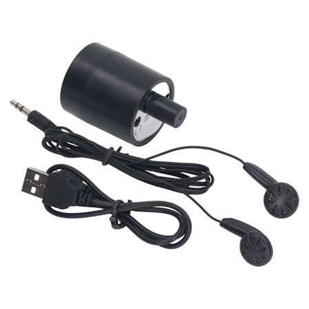 Bærbar vandlækagedetektor Rør lækage lydmonitor Høj følsom væg lyttemonitor forstærker