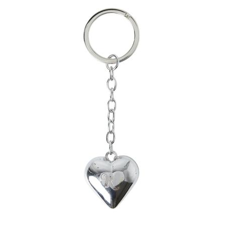 Raf Simons, Heart Keyring Grijs, unisex, Maat:ONE Size