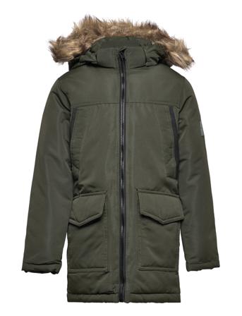 Jjecraft Parka Sn Jnr Parka Jacka Grön Jack & J S