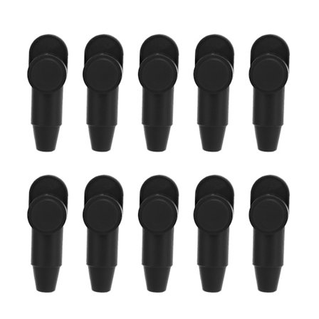 10 stk silikone terminalhætter Beskytter batteri Multifunktionelt Nemt at bruge Sikrere R-endestykker til generatorstarter