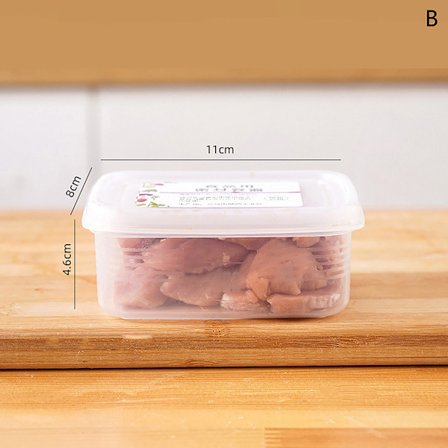 Container Fryser Frossent Kød Opbevaringsboks Frossen Grade Opbevaring