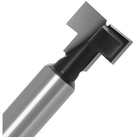 T-spårsfräs, T-spårsfräsar, 3 st skaft med träbearbetningsfräsar för elverktyg, snickeriverktyg