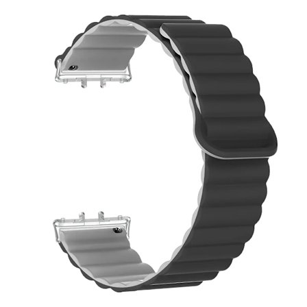 Magnetisk silikonögla för Samsung Galaxy Fit 3 klockarmband, justerbart armband för Samsung Fit 3 armband Correa-tillbehör